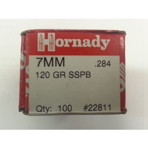 Palle Hornady Cal 7 Mm Gr 120 Sspb