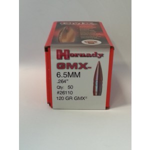 Palle Hornady Gmx Cal 6,5 Mm Gr 120