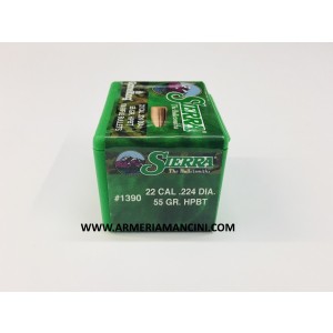 Palle Sierra Gameking Cal 22 Gr 55 Hpbt