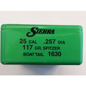 Palle Sierra Gameking Cal 25 Gr 117 Spitzer