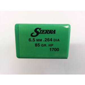 Palle Sierra Varminter Cal 6,5 Mm Gr 85 Hp