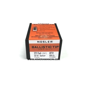 Palle Nosler Ballistic Tip Cal 22 Gr 55