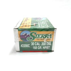 Palle Sierra Matchking Cal 30 Gr 168 Hpbt Conf Da 500
