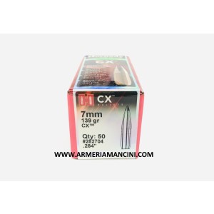 Palle Hornady Cx Cal 7 Mm Gr 139