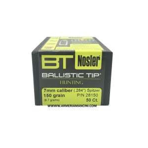 Palle Nosler Ballistic Tip Cal 7 Mm Gr 150