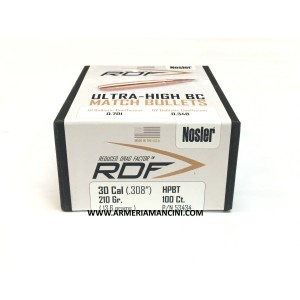 Palle Nosler Rdf Cal 30 Gr 210 Hpbt