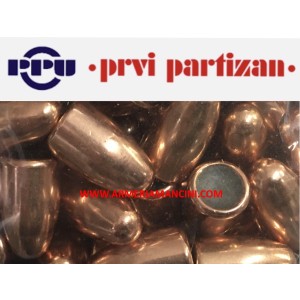 Palle Prvi Partizan Cal 9 Mm Gr 124 Fmj