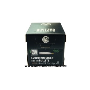 Palle Rws Evo Green Cal 30 Gr 139