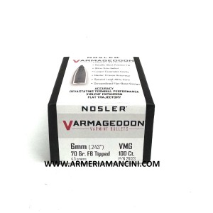 Palle Nosler Varmageddon TIP cal 6 mm gr 70 