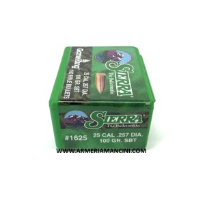 Palle Sierra Gameking Cal 25 Gr 100 SBT