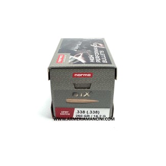 Palle Norma Gtx Match Cal 338 Gr 250 Hpbt